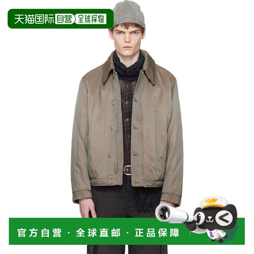 1h可退 香港直邮Our Legacy 男士 卡其色 Auto 夹克 M2261ATSSmok