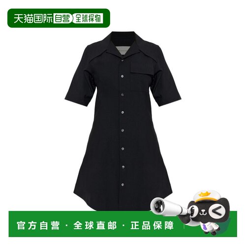 香港直邮Ami Paris 女士连衣裙 FDR660WV0194001 SS2026 黑色
