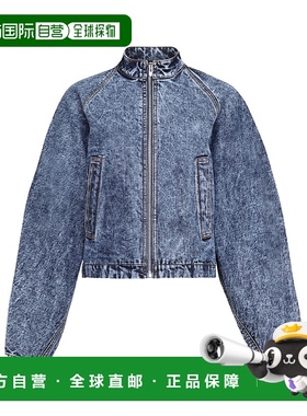 香港直邮Alaia 长袖牛仔外套 AA9V03826T535