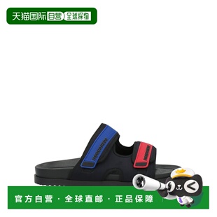 二次方 舒适时尚 男士 black黑色 凉鞋 香港直邮Dsquared2