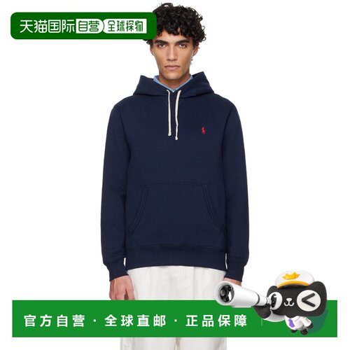 1h可退 香港直邮Polo Ralph Lauren Polo 拉夫 劳伦 男士 海军蓝