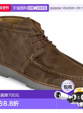 欧洲直邮FRED PERRY  男鞋 秋冬2025 靴子 KENNEY MID WAXED SUED