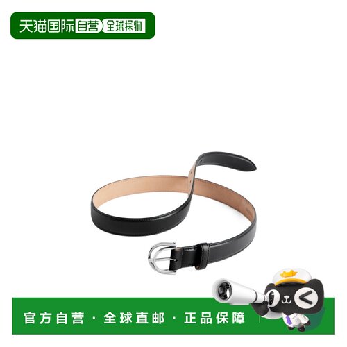 香港直邮Balenciaga 黑色 Rodeo 腰带 8279472ABP1巴黎世家皮带