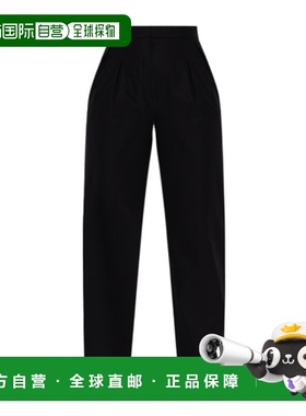 香港直邮Max Mara Dede 休闲裤 1136045106高腰直筒裤