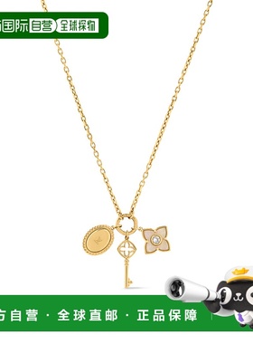 1h可退 欧洲直邮LV（路易 威登）LV图章项链