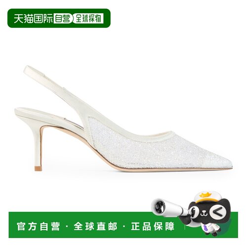 自营欧洲直邮JIMMY CHOO周仰杰 Love Sling Back女士细高跟露跟高