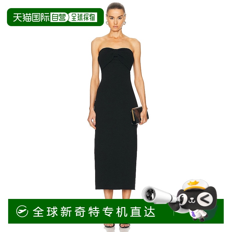 1h可退 香港直邮Chloe 蔻依 女士 抹胸蝴蝶结连衣裙 C24SMR08580