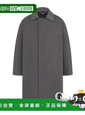 1h可退 香港直邮Dior 翻领长袖大衣 413C372A6069