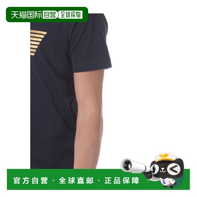香港直邮EA7 EMPORIO ARMANI 男士T恤 3ZPT63PJ03ZBLUSCUROBLUE