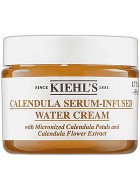 欧洲直邮Kiehl's/科颜氏金盏花精华水活面霜50ML正品