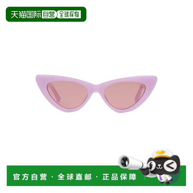 1h可退 香港直邮The Attico 女士 太阳眼镜 purple紫色 舒适时尚,ZIPPO/瑞士军刀/眼镜,太阳眼镜,淘宝优惠券,粉丝福利购,淘宝优惠卷