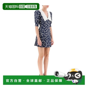 FAB3271F3771 对比衣领连衣裙 香港直邮Alessandra Rich