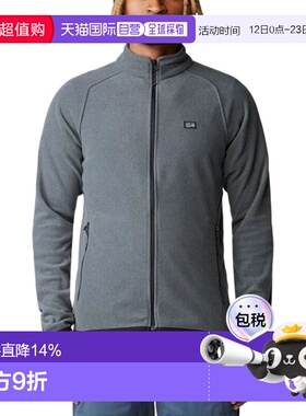 香港直邮Mountain hardwear山浩Microchill男式全拉链再生羊毛抓2