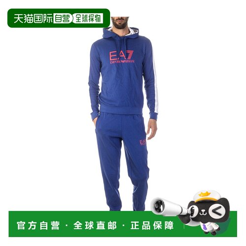 香港直邮EA7 Emporio Armani 连帽长袖卫衣+裤子两件装 2761116P6