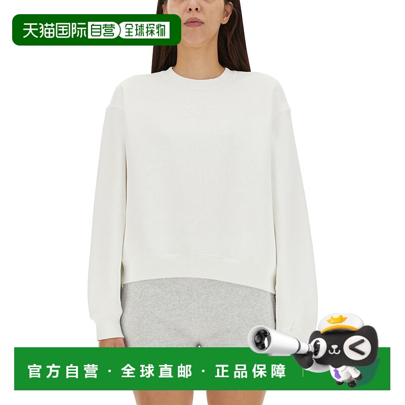 香港直邮Alexander Wang 亚历山大 王T系列 女士 基础款卫衣 4CC3