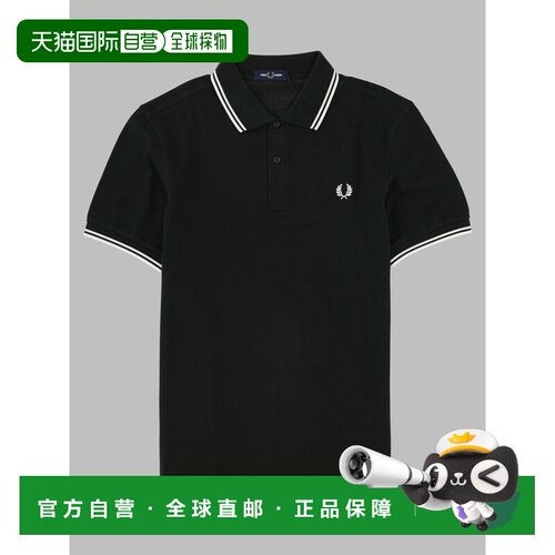 欧洲直邮FRED PERRY 男士POLO衫 FPM360059T50 AW【付后1h可退】