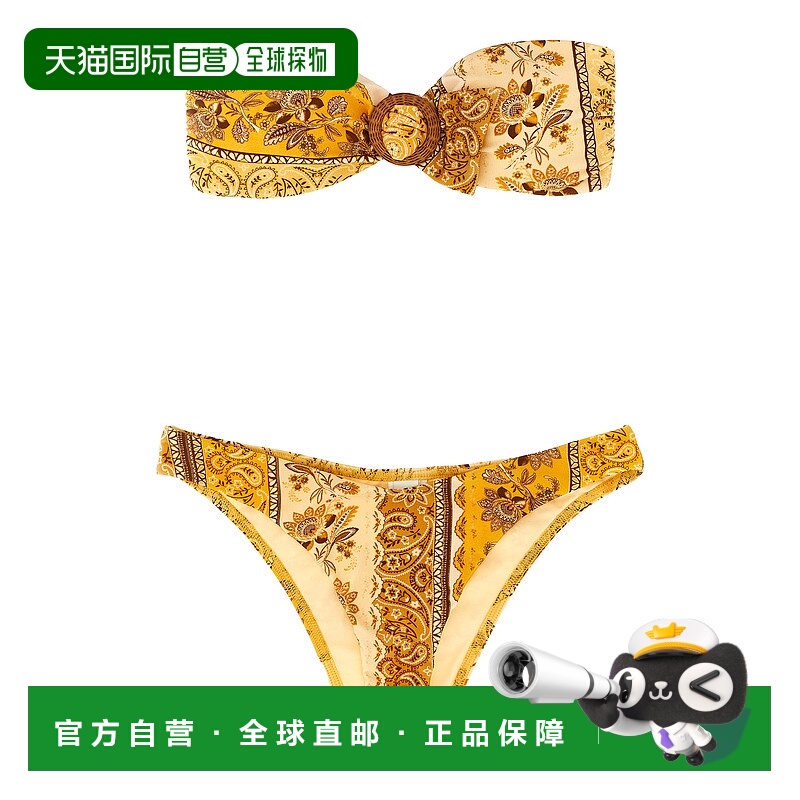 1h可退 香港直邮ZIMMERMANN 女士 'Lucky Ring' 比基尼 4623WSS25