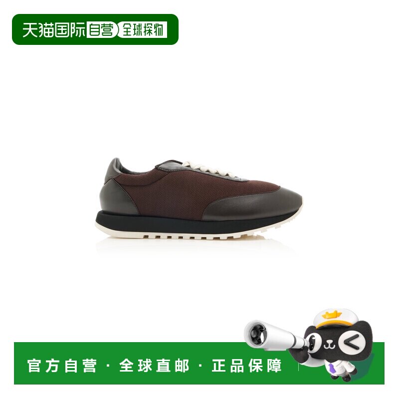 1h可退 香港直邮The Row 女士 Owen 皮革边网纱运动鞋 colorful花