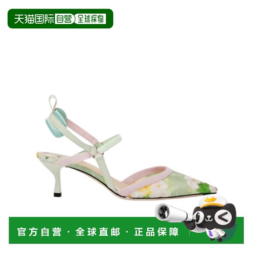1h可退 香港直邮Fendi Colibrì Lite高跟凉鞋 8J8974AY1E