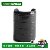香港直邮toteme 女士 长款 1h可退 鳄鱼纹压花漆皮手镯 black黑色