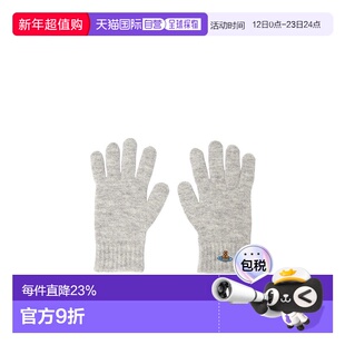 1h可退 香港直邮Vivienne Westwood 针织五指手套 8202003BK006A
