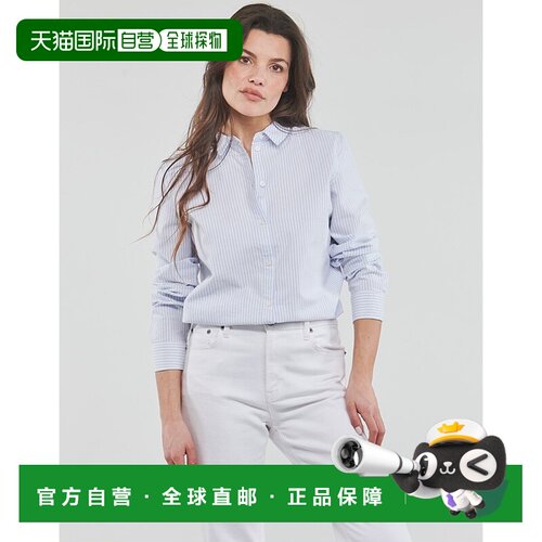 欧洲直邮Pieces 女士 PCIRENA LS OXFORD SHIRT 衬衫 多彩女装