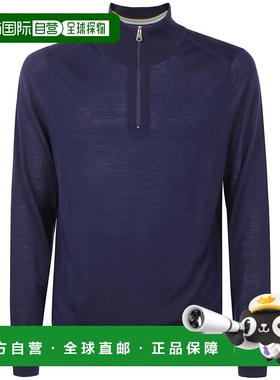 1h可退 香港直邮Paul Smith 保罗 史密斯 男士 拉链领毛衣 M1R239