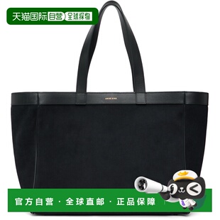 香港直邮ANINE BING 女士 海军蓝中号 Rio 手提包单肩包托特包