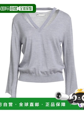 香港直邮Tory Burch 托里 伯奇 女士 毛衣 grey灰色 舒适时尚