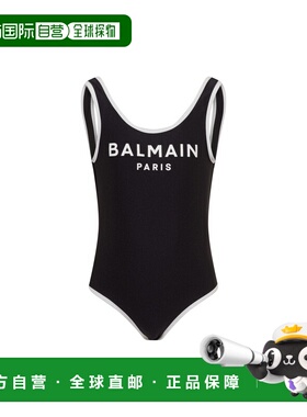 1h可退 香港直邮Balmain 巴尔曼 女童 COSTUME 带Logo泳装童装 BX