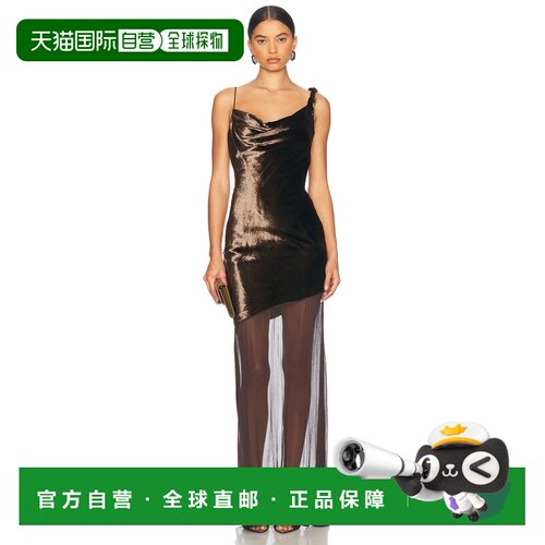 香港直邮Staud/Beaton女士礼服 【付后1h可退】