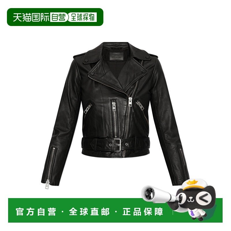 欧洲直邮all saints 女士 外套夹克休闲时尚百搭舒适流行穿搭皮衣,女装/女士精品,短外套,淘宝优惠券,粉丝福利购,淘宝优惠卷