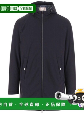 1h可退 香港直邮Herno 男士 派克大衣 PA00029UR12387S blue蓝色