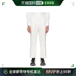 Browne 斜纹卷边休闲裤 汤姆 男士 MTR089U037 布朗 香港直邮Thom