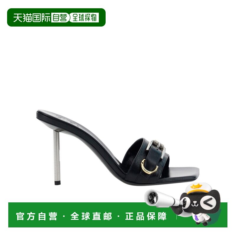 香港直邮Givenchy 徽标高跟细高跟凉鞋 BE307LE1QL纪梵希
