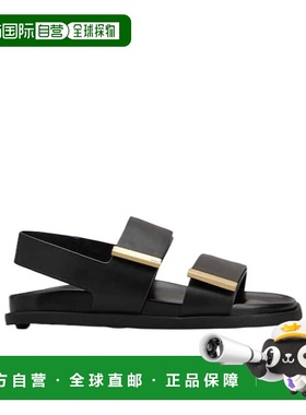 香港直邮Tod's 圆头皮革凉鞋 XXW68K0JE60N6M厚底