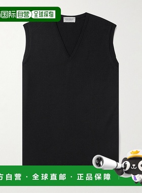 1h可退 香港直邮John Smedley 男士 Hadfield 美利奴羊毛毛衣马甲