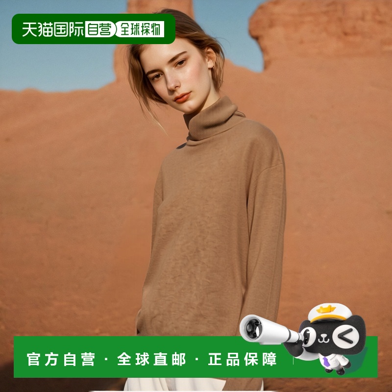 1h可退 香港直邮AURALEE 女士 针织衫 A24AP07BCNATURALBROWN