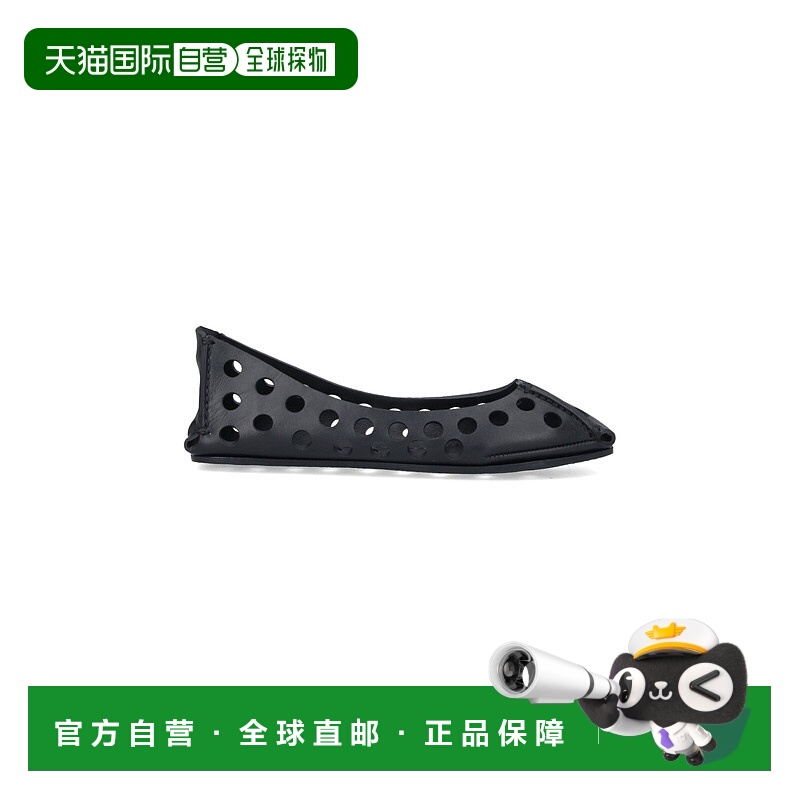 香港直邮Alaia 女士 PERFO芭蕾一脚蹬平底鞋单鞋 AA3A033CK247