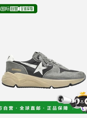 1h可退 香港直邮GOLDEN GOOSE 男士 Running Green/Grey/White 鞋