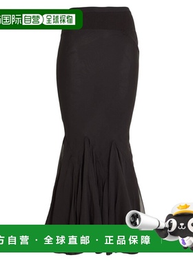 香港直邮rick owens 瑞克 欧文斯 女士 长款半身裙