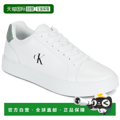 欧洲直邮Calvin Klein Jeans  男鞋子 低帮板鞋 冬天 白色 CLASSI