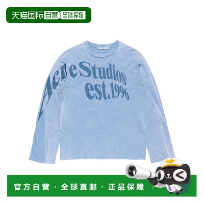 香港直邮Acne Studios Logo 长袖T恤 AL0535