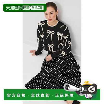 香港直邮Marc Jacobs 马克 雅可布 女士 蝴蝶结提花毛衣
