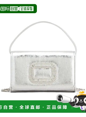 香港直邮Roger Vivier Pilgrim 皮革微型手袋 RBWABDH0000T0H