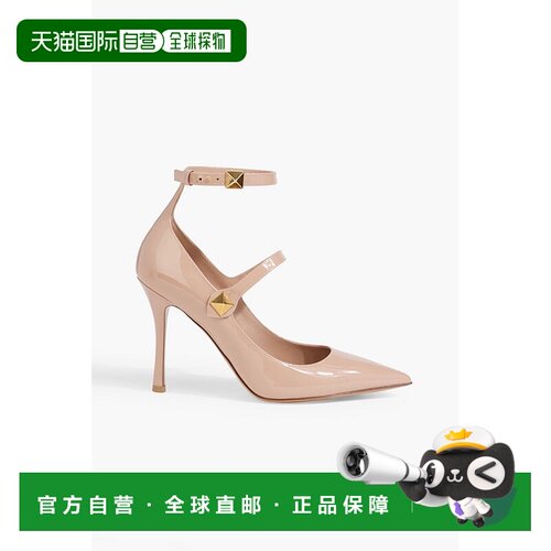 香港直邮valentino 华伦天奴 女士 Tiptoe 漆皮浅口鞋 W2S0GM5ERU