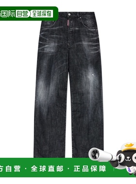 香港直邮Dsquared2 腰带袢牛仔裤 S74LB1717S30357