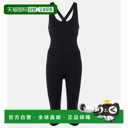 1h可退 香港直邮alo 女士 Airbrush physique 连体衣 black黑色