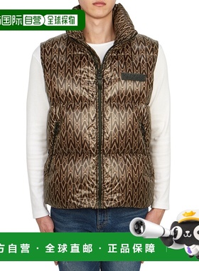 1h可退 香港直邮Mackage 男士 KANE MG 咖啡色马甲 KANEMGCOFFEE