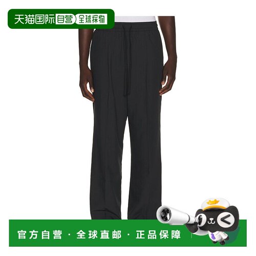 香港直邮essentials fear of god 男士 皱褶前襟抽绳裤子 RW00307